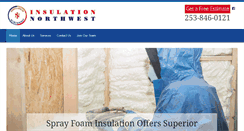 Desktop Screenshot of insulationnw.com